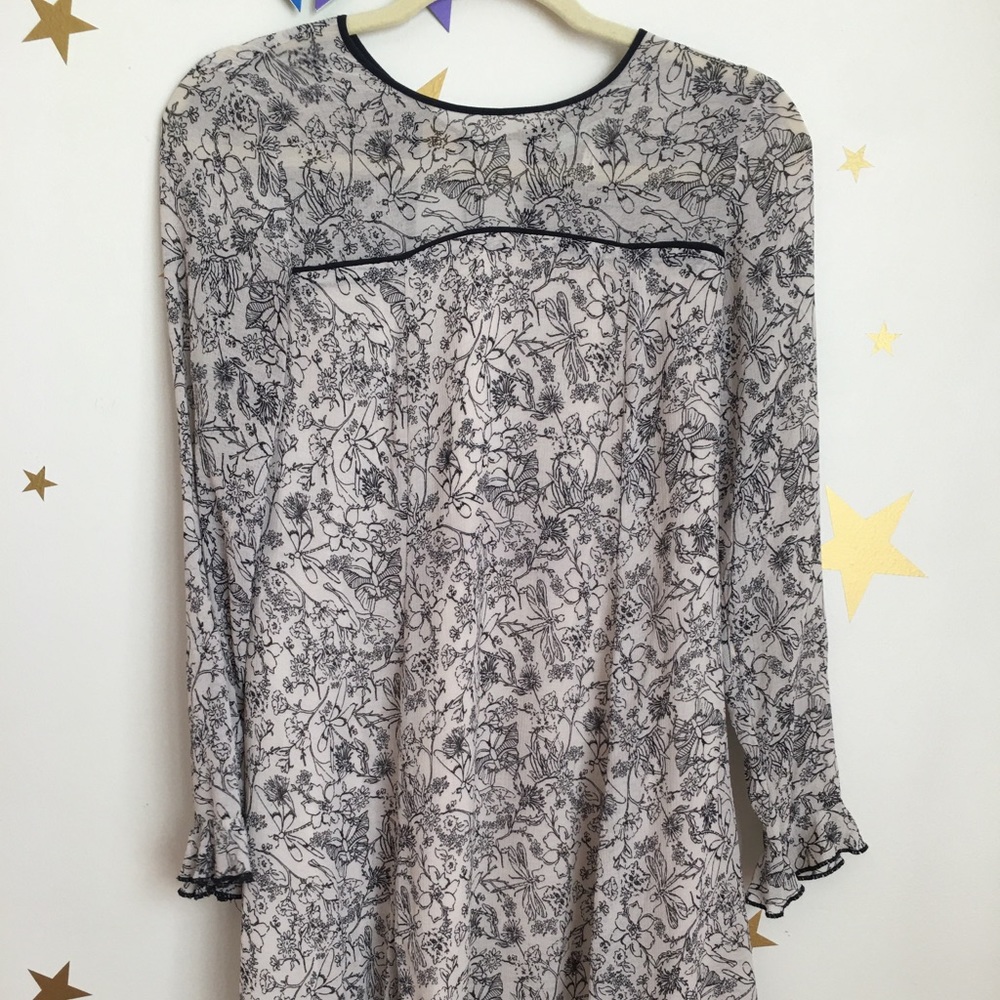 urban outfitters printed mini dress